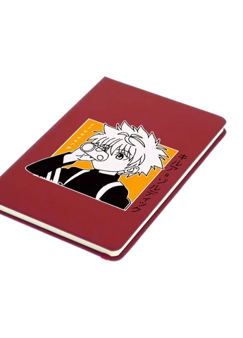 Блокнот А5 Кіллуа Золдік (Killua Zoldyck Hunter X Hunter) Червоний (92228-3341-RD) MobiPrint (257329013)