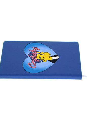 Блокнот А5 Мілхаус Ван Хутен Сімпсони (Crybaby The Simpsons) Світло-блакитний (92228-3407-SK) MobiPrint (257326649)