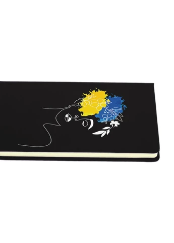 Блокнот А5 Имя ее – Украина Черный (92228-3700-BK) MobiPrint (257324778)