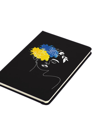 Блокнот А5 Имя ее – Украина Черный (92228-3700-BK) MobiPrint (257324778)