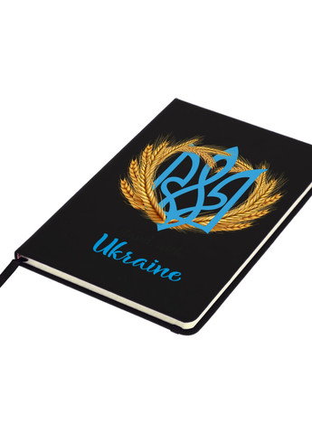 Блокнот А5 Підтримую Україну Чорний (92228-3742-BK) MobiPrint (257327179)
