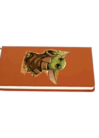 Блокнот А5 Грогу Йода(Grogu Baby Yoda) Помаранчевий (92228-3520-OG) MobiPrint (257328934)