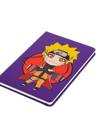 Блокнот А5 Наруто (Naruto) Фиолетовый (92228-3478-PU) MobiPrint (257327483)