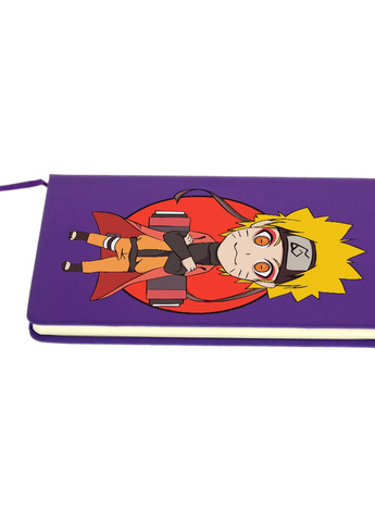 Блокнот А5 Наруто (Naruto) Фиолетовый (92228-3478-PU) MobiPrint (257327483)