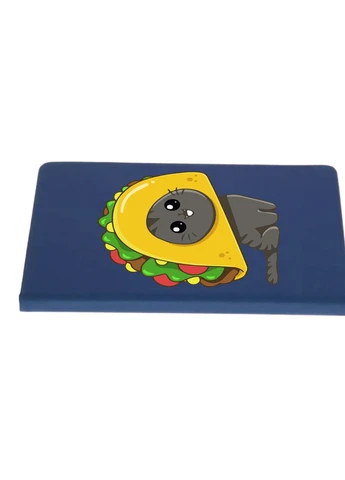 Блокнот А5 Тако Кот (Tacocat) Темно-синий (92228-3434-NB) MobiPrint (257326851)