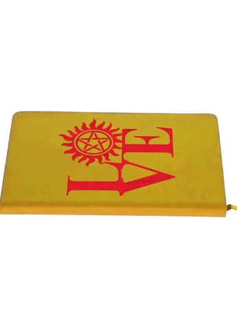 Блокнот А5 Сверхъестественное (Supernatural) Желтый (92228-3432-SY) MobiPrint (257321843)