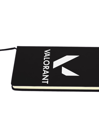 Блокнот А5 Валорант лого(Valorant logo) Чорний (92228-3539-BK) MobiPrint (257324074)