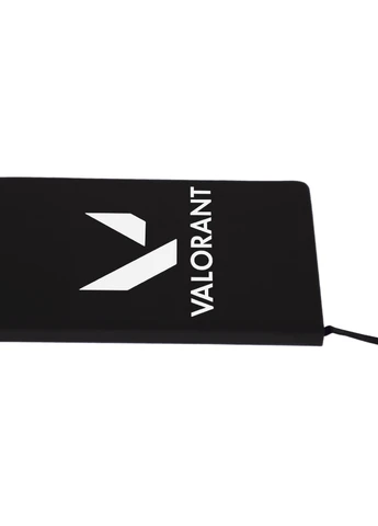 Блокнот А5 Валорант лого(Valorant logo) Чорний (92228-3539-BK) MobiPrint (257324074)