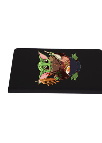 Блокнот А5 Грогу Йода смачна їжа (Grogu Baby Yoda) Чорний (92228-3524-BK) MobiPrint (257324262)