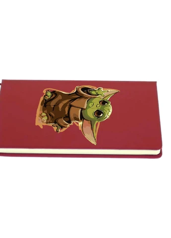 Блокнот А5 Грогу Йода(Grogu Baby Yoda) Червоний (92228-3520-RD) MobiPrint (257326979)
