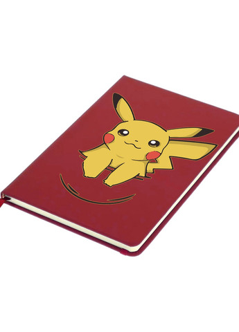 Блокнот А5 Покемон Пікачу (Pikachu) Червоний (92228-3439-RD) MobiPrint (257328071)