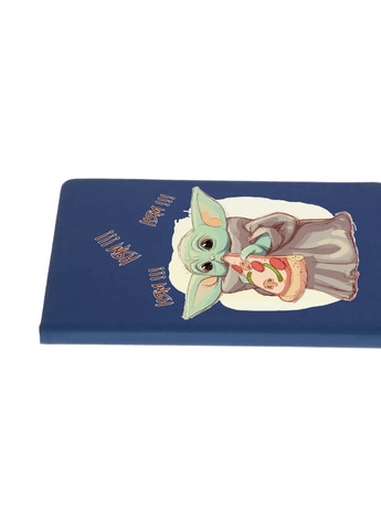 Блокнот А5 Грогу пицца(Grogu Baby Yoda) Темно-синий (92228-3519-NB) MobiPrint (257323178)