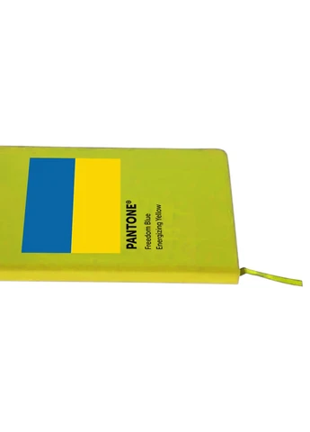 Блокнот А5 Україна Пантон Салатовий (92228-3758-LM) MobiPrint (257321949)