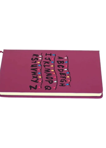 Блокнот А5 Дуже дивні справи (Stranger Things) Малиновий (92228-3404-FU) MobiPrint (257324491)