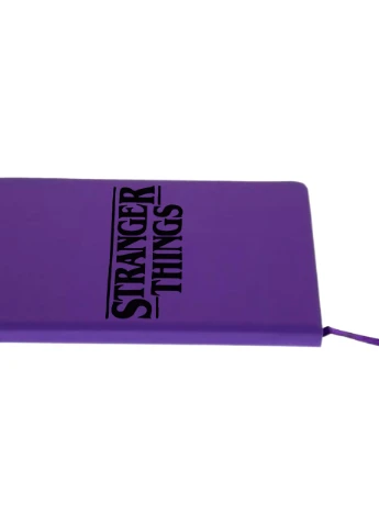 Блокнот А5 Дуже дивні справи (Stranger Things) Фіолетовий (92228-3403-PU) MobiPrint (257321616)