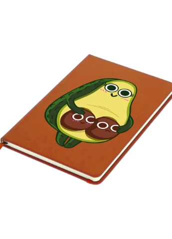 Блокнот А5 Авокадо (Avocado Mamacado) Оранжевый (92228-3471-OG) MobiPrint (257322819)