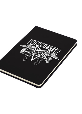 Блокнот А5 Винчестер Сверхъестественное (Winchester Supernatural) Черный (92228-3433-BK) MobiPrint (257326059)