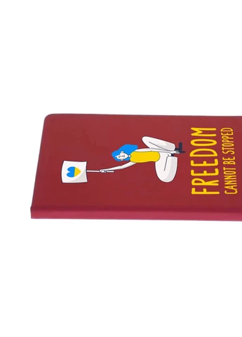 Блокнот А5 Свободу не остановить Красный (92228-3691-RD) MobiPrint (257326569)