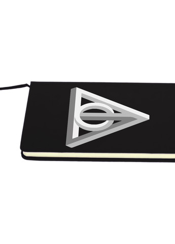 Блокнот А5 Гаррі Поттер та Дари Смерті (Harry Potter and the Deathly Hallows) Чорний (92228-3431-BK) MobiPrint (257323294)
