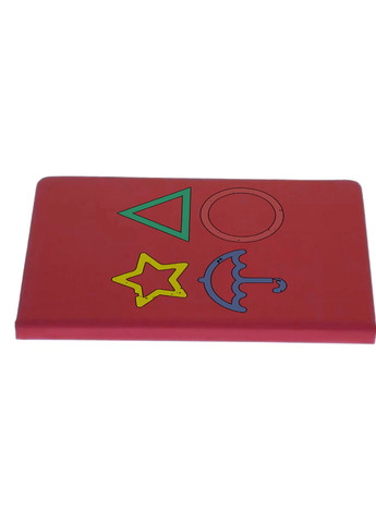 Блокнот А5 Игра в кальмара (Squid Game) Красный (92228-3456-RD) MobiPrint (257329001)