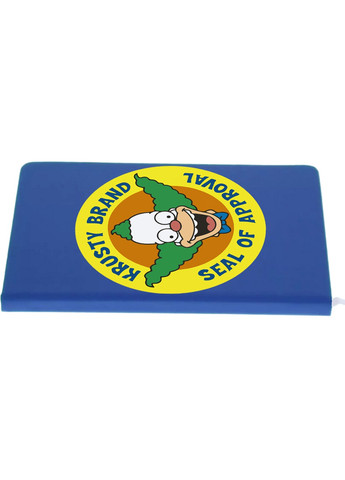 Блокнот А5 Клоун Красти Симпсон (Krusty the Clown The Simpsons) Светло-голубой (92228-3411-SK) MobiPrint (257321429)