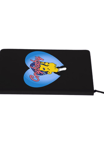 Блокнот А5 Мілхаус Ван Хутен Сімпсони (Crybaby The Simpsons) Чорний (92228-3407-BK) MobiPrint (257327023)