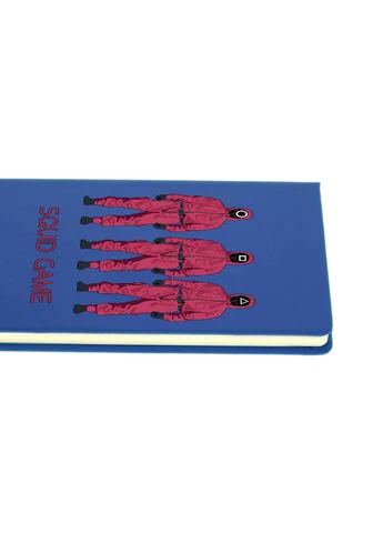 Блокнот А5 Солдати Гра в кальмара (Squid Game) Світло-блакитний (92228-3382-SK) MobiPrint (257326370)