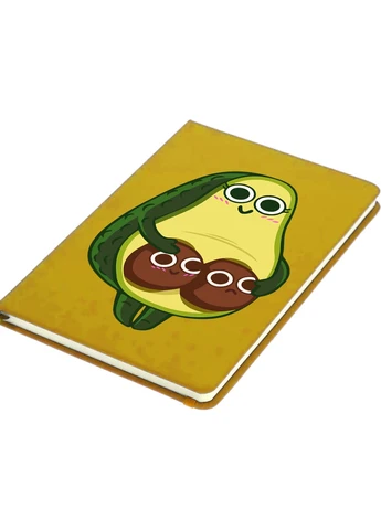 Блокнот А5 Авокадо (Avocado Mamacado) Желтый (92228-3471-SY) MobiPrint (257326556)
