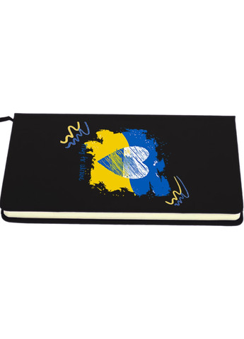 Блокнот А5 Мир для Украины Черный (92228-3698-BK) MobiPrint (257323401)