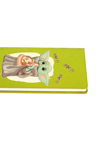 Блокнот А5 Грогу піца(Grogu Baby Yoda) Салатовий (92228-3519-LM) MobiPrint (257324940)