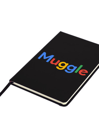 Блокнот А5 Muggle Google Чорний (92228-3429-BK) MobiPrint (257327952)