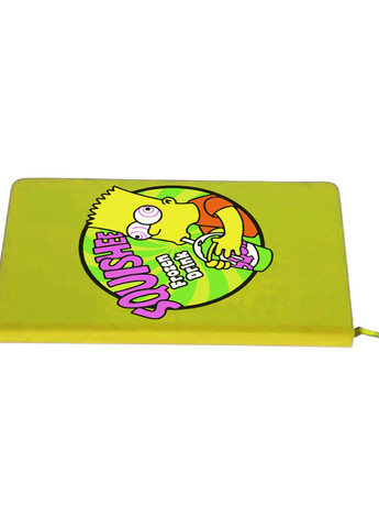 Блокнот А5 Барт Сімпсон (Bart The Simpsons) Салатовий (92228-3410-LM) MobiPrint (257323334)