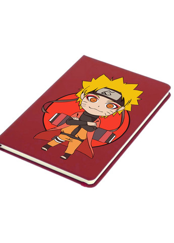 Блокнот А5 Наруто (Naruto) Червоний (92228-3478-RD) MobiPrint (257322944)