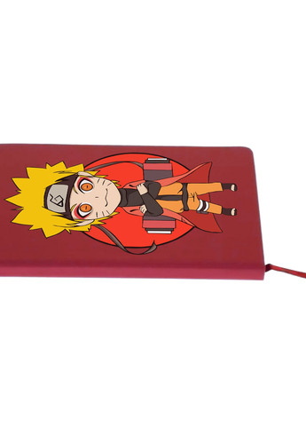 Блокнот А5 Наруто (Naruto) Червоний (92228-3478-RD) MobiPrint (257322944)