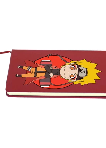 Блокнот А5 Наруто (Naruto) Червоний (92228-3478-RD) MobiPrint (257322944)