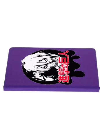 Блокнот А5 Атака титанов Атакующий титан лого (Attack on Titan logo) Фиолетовый (92228-3493-PU) MobiPrint (257325885)