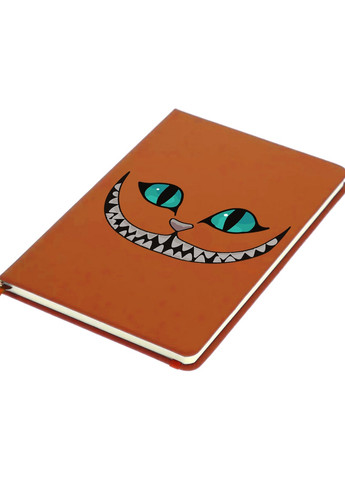Блокнот А5 Чеширский Кот (Cheshire Cat Disney) Оранжевый (92228-3437-OG) MobiPrint (257328505)