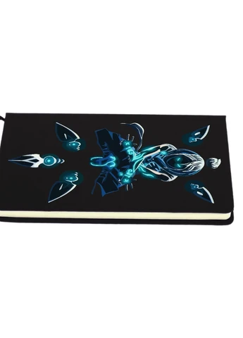 Блокнот А5 Валорант Джетт клинки (Valorant Jett) Чорний (92228-3538-BK) MobiPrint (257328405)