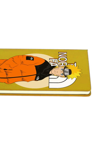 Блокнот А5 Наруто Норс Фейс (Naruto The Norch Face) Желтый (92228-3480-SY) MobiPrint (257325142)