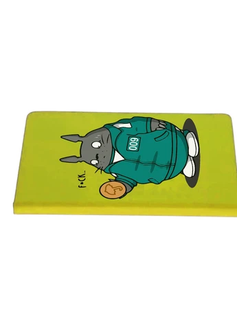 Блокнот А5 Мій сусід Тоторо та Гра в кальмара (Squid Game and My Neighbor Totoro) Салатовий (92228-3453-LM) MobiPrint (257322939)