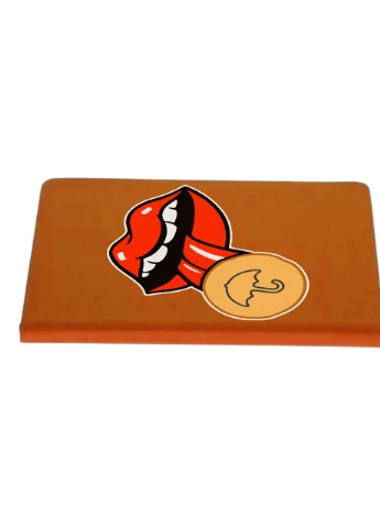 Блокнот А5 Печенье Игра в кальмара (Squid Game) Оранжевый (92228-3449-OG) MobiPrint (257328552)