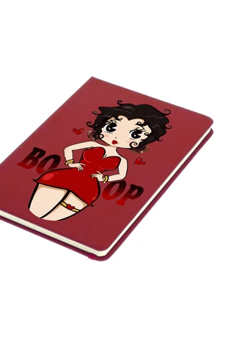 Блокнот А5 Бетти Буп (Betty Boop) Красный (92228-3468-RD) MobiPrint (257324020)