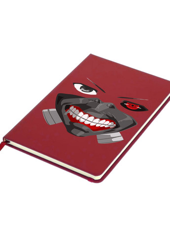 Блокнот А5 Токийский гуль Кэн Канэки маска(Tokyo Ghoul in mask) Красный (92228-3525-RD) MobiPrint (257322509)