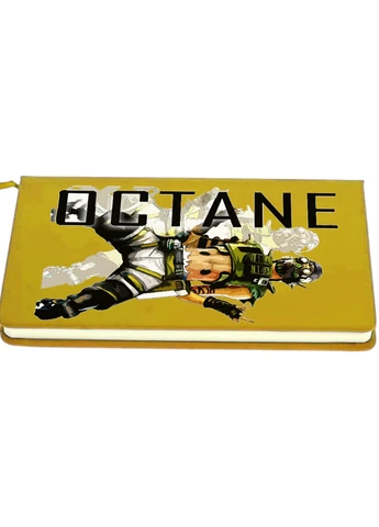 Блокнот А5 Апекс леджендс Октейн с лого(Octane Apex Legends) Желтый (92228-3498-SY) MobiPrint (257326088)