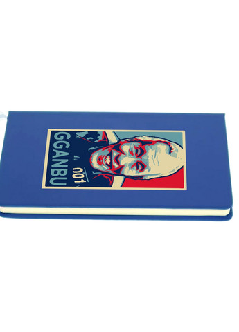 Блокнот А5 Номер 001 Про Іль-нем Гра в кальмара (Gganbu Squid Game) Світло-блакитний (92228-3451-SK) MobiPrint (257321885)