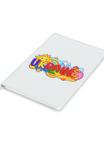 Блокнот А5 Украина Белый (92228-3741-WT) MobiPrint (257327987)