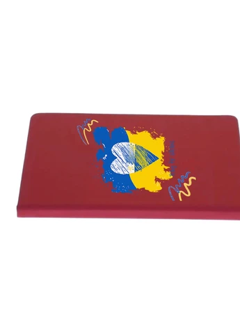 Блокнот А5 Мир для Украины Красный (92228-3698-RD) MobiPrint (257327739)