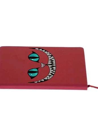 Блокнот А5 Чеширский Кот (Cheshire Cat Disney) Красный (92228-3437-RD) MobiPrint (257324455)