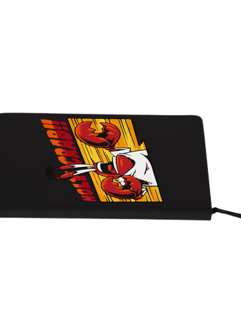 Блокнот А5 Мистер Юджин Крабс Губка Боб Квадратні Штани (Holy Crab Spounge Bob) Черный (92228-3422-BK) MobiPrint (257326678)