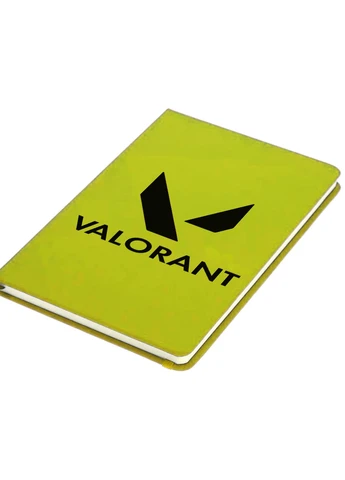 Блокнот А5 Валорант лого(Valorant logo) Салатовий (92228-3539-LM) MobiPrint (257323543)